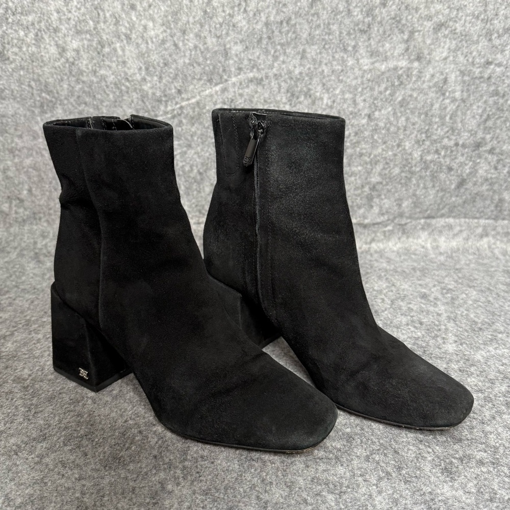 Sam Edelman Black Suede Daruby Bootie- Sz 7M‎